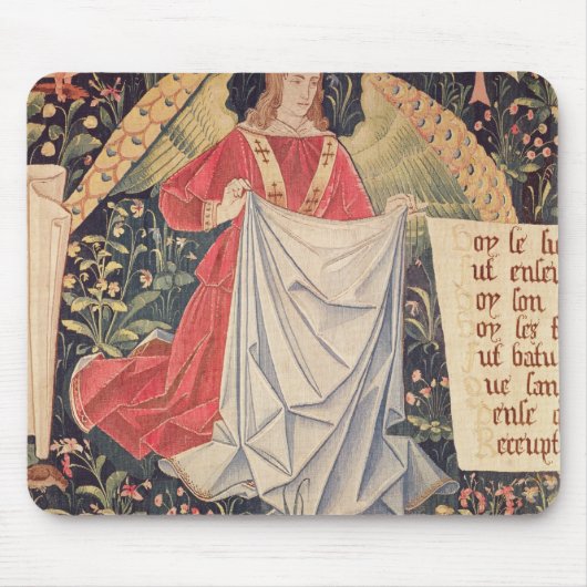 Engel, der das Leichentuch hält Mousepad (Vorne)