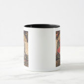 Engel, der das Leichentuch hält Tasse (Zentrum)