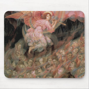 Engel, der den Seelen in der Hölle zuflüstert von Mousepad