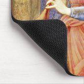 Engel, der ein Flageolett Burne-Jones Mousepad (Ecke)
