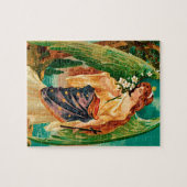 Engel, der eine Blumenniederlassung hält Puzzle (Horizontal)