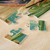 Engel, der eine Blumenniederlassung hält Puzzle (Seite)