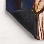 Engel, der eine Trompete, c.1280 spielt Mousepad (Ecke)
