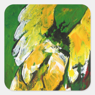Engel der Freude 2010 Quadratischer Aufkleber