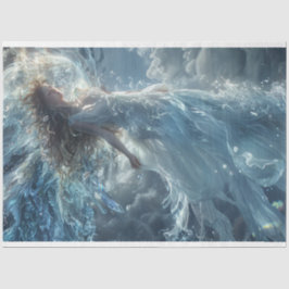 Engel der Gnade auf dem Weg zum Himmel Seidenpapier