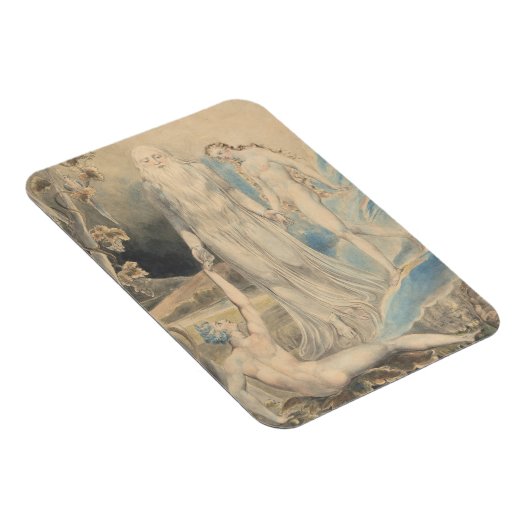 Engel der göttlichen Gegenwart bringt Eva zu Adam Magnet (Rechte Seite)