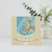 Engel der göttlichen Liebe und Schutz schöne Künst (Stehend Vorderseite)