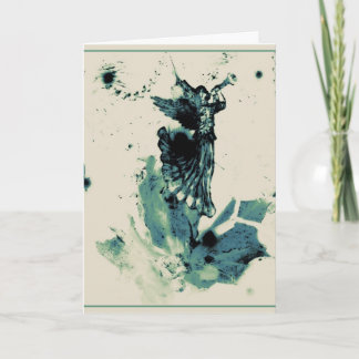 Engel der guten Neuigkeiten Weihnachtskarte Feiertagskarte