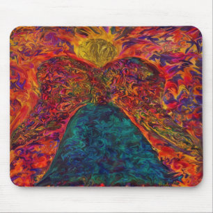 Engel der hellen Mausunterlage Mousepad