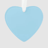 Engel der Herz-Acrylherz-Verzierung Ornament (Rückseite)