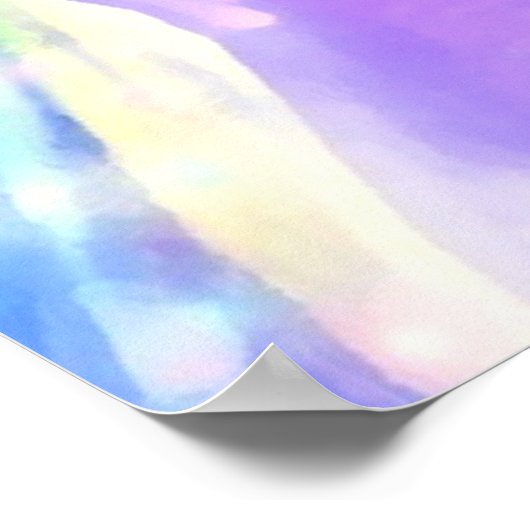 Engel der Himmelsöle Poster (Ecke)