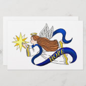 "Engel der Hoffnung" Briefpapier (Vorne/Hinten)