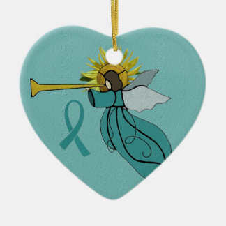 Engel der Hoffnungs-Weihnachtsverzierung Keramikornament