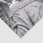 Engel, der in die Ewigkeit schaut Seidenpapier (Ausschnitt)