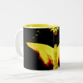 Engel der Keramik Tasse (Vorderseite Links)