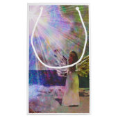 Engel, der kundenspezifische Geschenk-Tasche Kleine Geschenktüte (Rückseite)