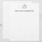 Engel der Liebe Briefbogen (Vorne/Hinten)