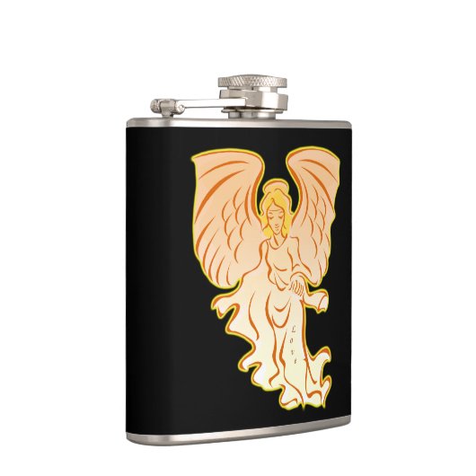 Engel der Liebe-Flasche Flachmann (Rechts)