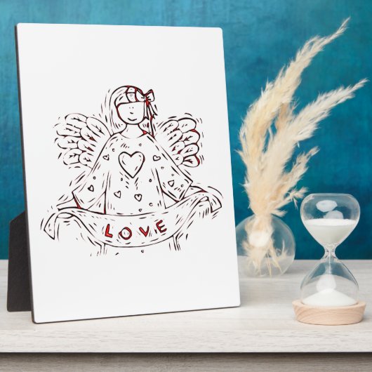 Engel der Liebe Fotoplatte (Seite)