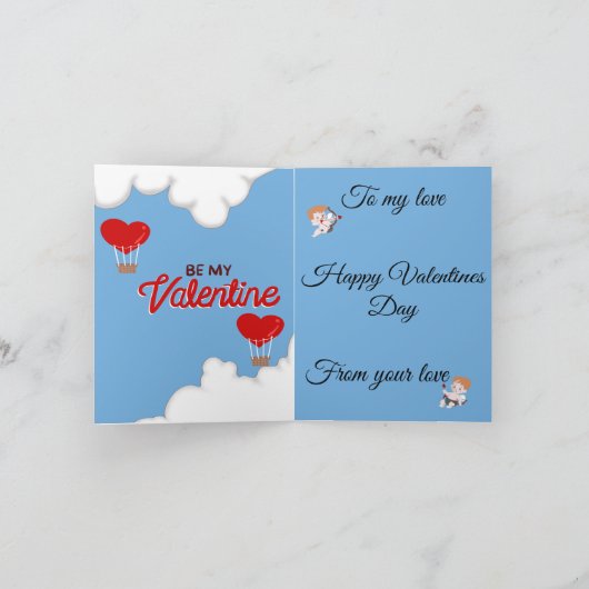 Engel der Liebe Karte (Innenseite)