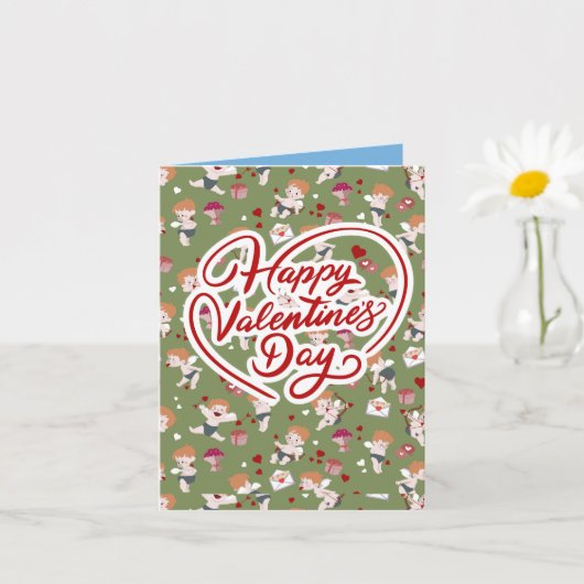 Engel der Liebe Karte (Kleine Pflanze)