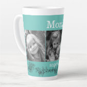 Engel der Mama 3 Foto Sonnenblume Latte Milchtasse (Linke Ecke)