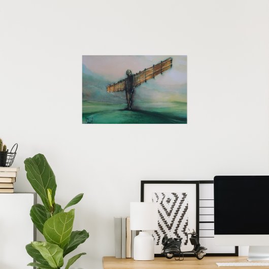 Engel der Norddrucke Poster (Heimbüro)