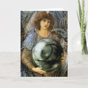 Engel der Schaffung durch William Burne-Jones Feiertagskarte