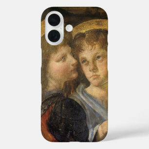 Engel der Taufe Christi von Leonardo da Vinci iPhone 16 Hülle