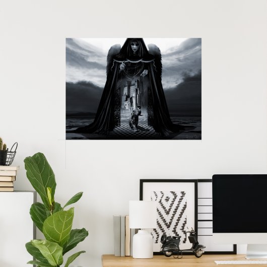 Engel der Unendlichkeit Poster (Heimbüro)