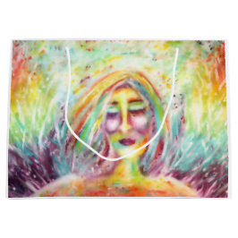 "Engel der Unvollkommenheit" Kunst durch Victoria Große Geschenktüte