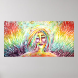 "Engel der Unvollkommenheit" Kunst von Victoria Ly Poster