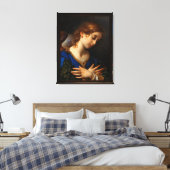 Engel der Verkündigung von Carlo Dolci Leinwanddruck (Insitu (Schlafzimmer))