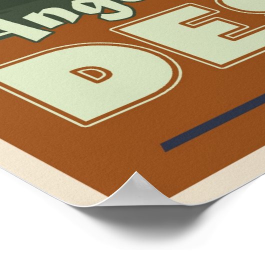 Engel der Vernichtung Poster (Ecke)