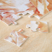 Engel, der Violinenmalerei spielt Puzzle (Seite)