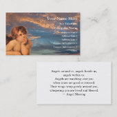 Engel, der Visitenkarte träumt (Vorne/Hinten)
