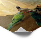 Engel der Vögel Poster (Ecke)