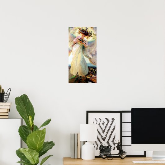 Engel der Vögel Poster (Heimbüro)