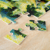 Engel, der Weihnachtsbaum verziert Puzzle (Seite)