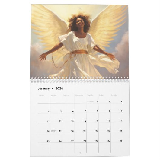 Engel der Welt Kalender (Jan 2026)