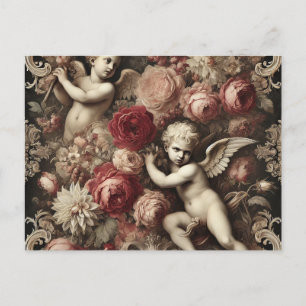 Engel der Zwietracht - Gotisch Viktorianisch Feiertagspostkarte