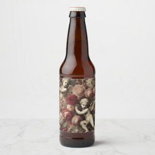 Engel der Zwietracht - Gotisches Barock Bierflaschenetikett