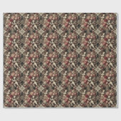 Engel der Zwietracht - Gotisches Barock Geschenkpapier (Flach)