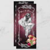 Engel des Beileids - Karte, Gruß, Postkarte (Vorne/Hinten)