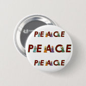 Engel des Friedens Button (Vorne & Hinten)