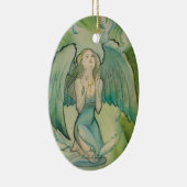 Engel des Friedens Keramikornament (Rechts)