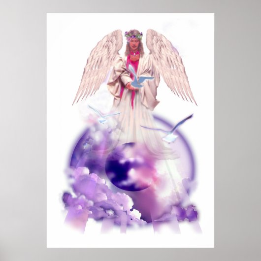 Engel des Friedens Poster (Vorne)