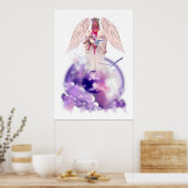 Engel des Friedens Poster (Küche)