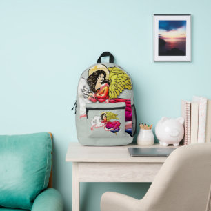 Engel des Friedens und der Harmonie Bedruckter Rucksack