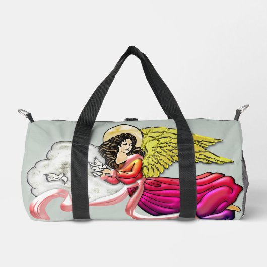 Engel des Friedens und der Harmonie Duffle Bag (Vorderseite)